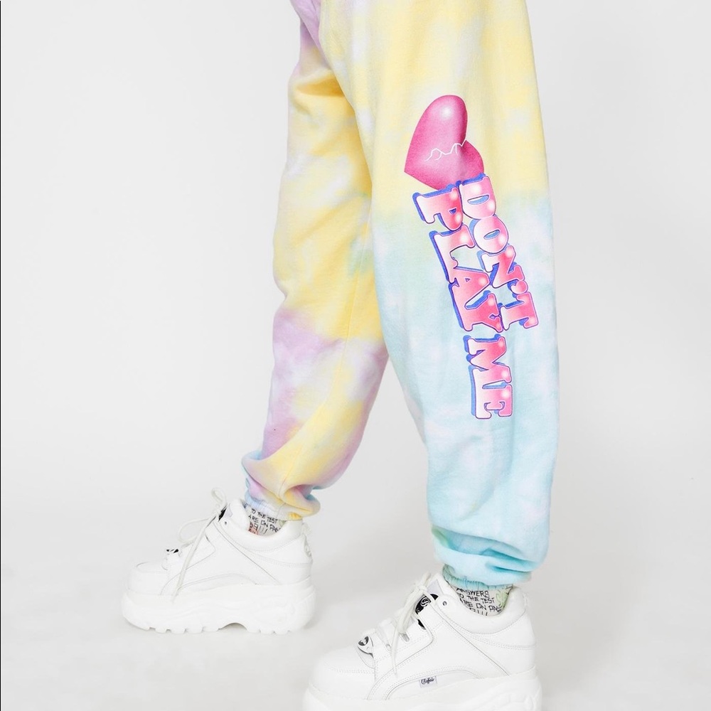 “Don’t play me “ pastel tie dye set